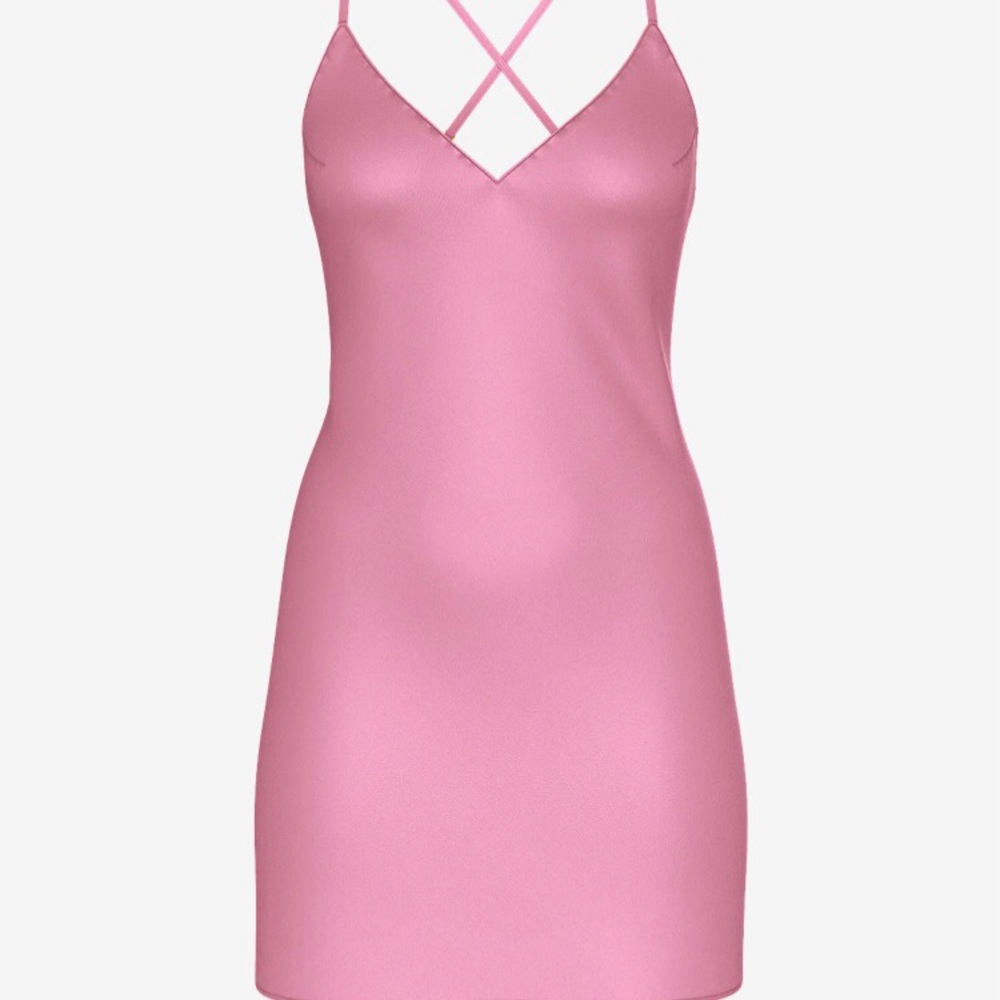 Victoria’s Secret’s Satin Open-Back Slip